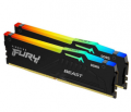 RAM DESKTOP KINGSTON FURY BEAST RGB (KF552C40BBAK2-32) 32GB (2X16GB) - DDR5 5200MHZ