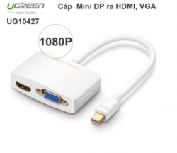  MINI DISPLAYPORT TO VGA + HDMI UGREEN 10427