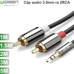 Cáp Audio 3.5mm to 2 RCA UGREEN