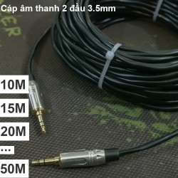 Cáp audio 2 đầu 3.5mm AUX Coraon jack 3.5mm LCS3G cáp NC-2B2AT