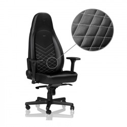 Ghế Gaming Noblechairs ICON Series - Black/Platinum White (Ultimate Chair Germany)