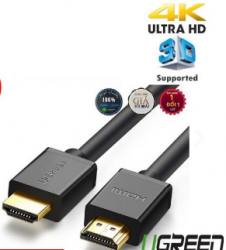 Cáp HDMI 0.5M hỗ trợ 3D, 4K Ugreen 30115