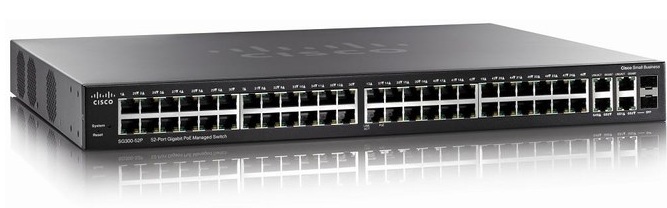 Switch Cisco SG300-52MP-K9-EU 52-Port Gigabit Max-PoE Managed 