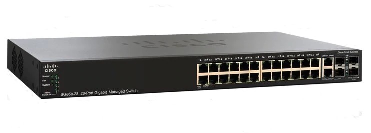 Switch Cisco SG300-28MP-K9-EU 28-Port Gigabit Max-PoE Managed 