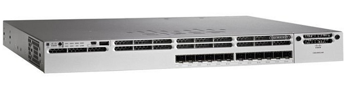Switch Cisco WS-C3850-12S-S 12-Port SFP Ethernet IP Base 
