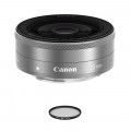 ỐNG KÍNH CANON EF-M22MM F2 STM (BẠC)