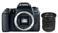 Máy ảnh Canon EOS 77D BODY + SIGMA 17-50 F2.8 EX DC OS HSM FOR CANON (Đen)