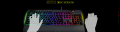 Keyboard ASUS ROG Strix Flare Cherry Blue switch (XA01) (USB/RGB/Đen)