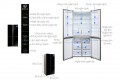 Tủ lạnh inverter Aqua AQR-IG525AM 456 lít