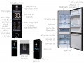 Tủ lạnh Aqua Inverter 288 lít AQR-IW338EB (BS)