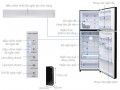 Tủ Lạnh Inverter Aqua AQR-IG386DN (GBN) 373 lít