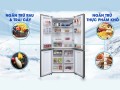 Tủ lạnh 4 cửa 456L AQUA AQR-IGW525EM(GP) - Màu nâu
