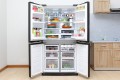 Tủ lạnh side by side 630 lít Sharp SJ-FX630V-ST