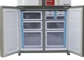 Tủ lạnh side by side 678 lít Sharp SJ-FX680V-WH