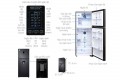 Tủ lạnh Samsung Inverter 360 lít RT35K5982BS/SV (2018)