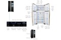 Tủ lạnh Hitachi inverter R-FW650PGV8(GBK) 509 lít