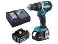 Máy khoan vặn vít dùng pin 18V Makita DDF483RTE