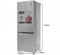 Tủ lạnh Panasonic Inverter NR-BV329XSV2, 290L