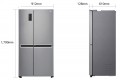 Tủ lạnh Side by Side LG GR-R247JS 687 lít
