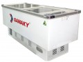 Tủ đông 1 ngăn 2 nắp kính lùa Sanaky VH 999K - 516 lít