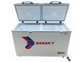 Tủ đông Sanaky VH 2899A2K - 240 lít, 1 ngăn đông, dàn lạnh đồng, mặt kính cường lực