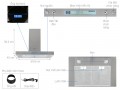 Máy hút mùi áp tường Hafele HH-WI70C