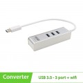 BỘ CHIA USB 3.0 3 CỔNG HỖ TRỢ THU WIFI 150MBPS UNITEK Y-3063