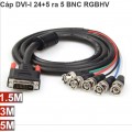 Cáp DVI-I 24+5 to RGBHV (5BNC) 1.5M