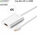 Cáp Mini Displayport sang HDMI hỗ trợ 4K Ugreen 10451