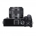 Máy ảnh Canon EOS M6 Mark II Kit 15-45mm + Sigma AF 16mm F1.4 DC DN For Canon EF-M/ Đen