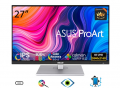 Màn hình Asus PA279CV-R (27inch/UHD/IPS/60Hz/5ms/350nits/HDMI+USB+USBC+Audio/Loa)