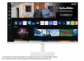 Màn hình máy tính thông minh Samsung LS32BM501EEXXV (32 inch/ FHD/ IPS/ 60Hz/ HDMI - Smart monitor)