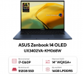 Laptop Asus Zenbook 14 OLED UX3402VA-KM068W (Intel Core i7-1360P | 16GB | 512GB | Intel Iris Xe | 14 inch OLED WQXGA+ | Win 11 | Xanh)