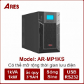 BỘ LƯU ĐIỆN UPS ARES AR-MP1KS 1KVA (1000W) ONLINE