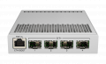 Switch Mikrotik CRS305-1G-4S + IN With 4x SFP+, 1 RJ45 MGMT, 2x DC slot