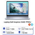 Laptop Dell Inspiron 14 5440 7FN5J (Intel Core 7 processor 150U | 16GB | 1TB | 14 inch FHD+ | Win 11 | Office)