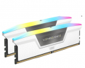 Ram desktop Corsair Vengeance CMH64GX5M2B5200C40W 64GB (2x32GB) White (DDR5/ 5200 Mhz/ LED RGB/ Tản nhiệt/ Non-ECC)