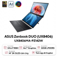 Laptop Asus ZenBook Duo OLED UX8406MA-PZ142W (Intel Core Ultra 9 185H | 32GB | 1 TB | Intel Arc | 14 inch 3K | Cảm ứng | Win 11 | Xám)