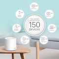 Bộ phát wifi 6 TP-Link Deco X60 1-Pack (Chuẩn AX/ AX5400Mbps/ 4 Ăng-ten ngầm/ Wifi Mesh/ 25 User)