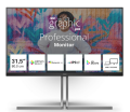 Màn hình AOC Graphic Pro U32U3CV/74 (31.5 Inch/UHD/NANO IPS/60Hz/4ms/Loa/RJ45/HDR400/USB-C 96W)