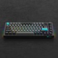 Bàn phím cơ AKKO Monsgeek MG75 Black & Cyan
