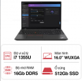 Laptop Lenovo ThinkPad T16 Gen 2 21HH003TVN (Intel Core i7-1355U | 16GB | 512GB | 16 inch WUXGA | Win 11 Pro | Đen)