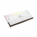 Ram desktop Corsair Dominator Titanium White 32GB (2x16GB) CMP32GX5M2B6000C30W (DDR5/ 6000 Mhz/ LED RGB/ Non-ECC)
