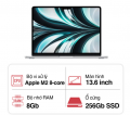 Laptop Apple Macbook Air (Z15W005J9) (Apple M2/8C CPU/10C GPU/16GB RAM/256GB SSD/13.6/Mac OS/Bạc)