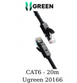 Cáp mạng CAT6 20m (màu đen) cao cấp Ugreen 20166
