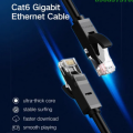 Cáp mạng CAT6 20m (màu đen) cao cấp Ugreen 20166