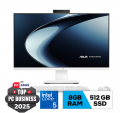 Máy tính để bàn All in one ASUS V440VAT-WPD042W (i5 13420H/ 8GB/ 512GB SSD/ 23.8inch/ Touch/ Key + Mouse Wireless/ Win11/ White/ 2Y)