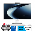Máy tính để bàn All in one Asus V470VAK-WPE076W (Intel Core i5 13420H | 16GB | 512GB | 27 inch FHD | CAM/MIC | WF6E/BT/WL | KB&M | Win 11 | Trắng)