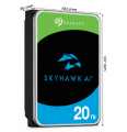Ổ cứng Seagate Skyhawk AI 20TB 3.5'' ST20000VE003 (Chuyên dụng cho Camera)