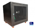 Tủ mạng NSRACK 19 Inch System 06U with 550mm Wide x 400mm Deep- DS Series (Black)